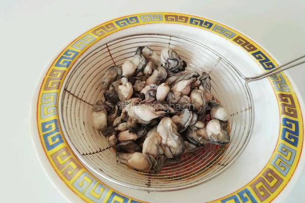 海蛎煎蛋的做法图解2