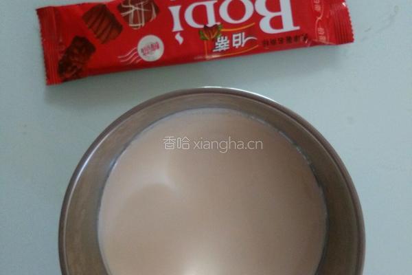 巧克力雪糕的做法图解1