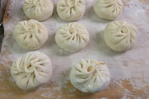梅菜干肉包的做法图解12