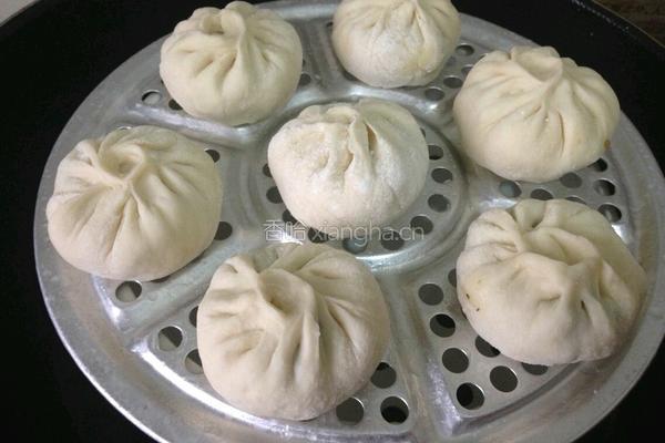 梅菜干肉包的做法图解13