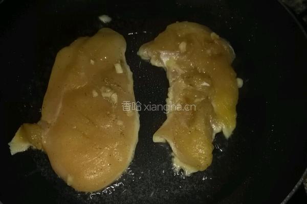 煎鸡排的做法图解3