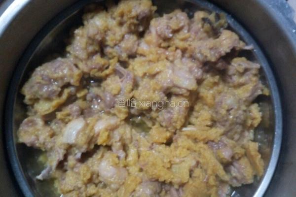 玉米粉蒸鸭肉的做法图解3