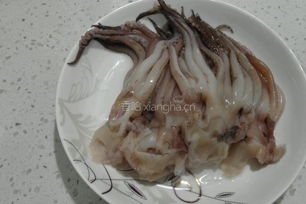 酱烤鱿鱼须的做法图解1