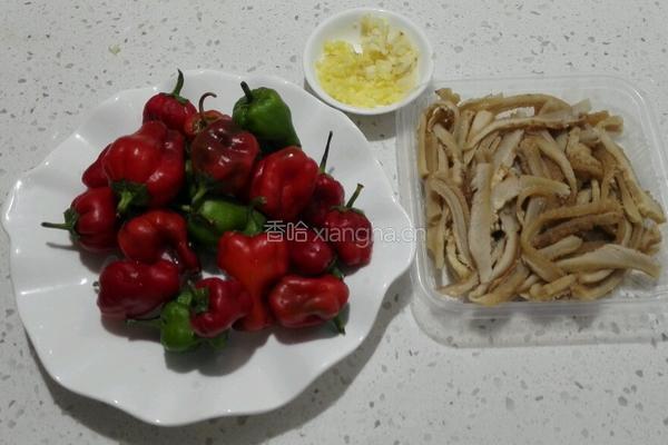 辣爆牛肚的做法图解1