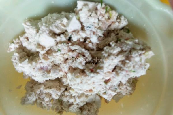 豆腐饺子的做法图解4