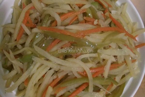 尖椒土豆丝的做法图解9