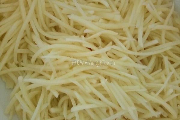 尖椒土豆丝的做法图解2