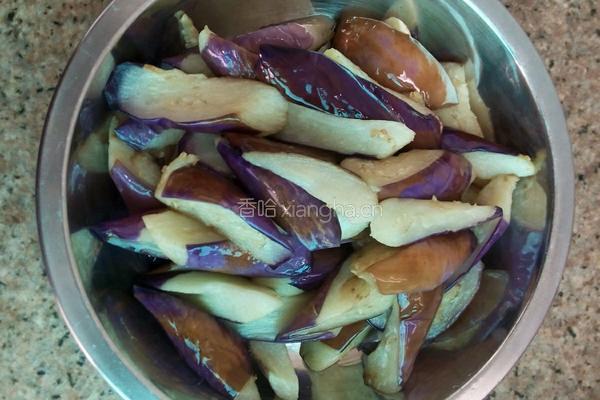 酱爆肉末茄子的做法图解5