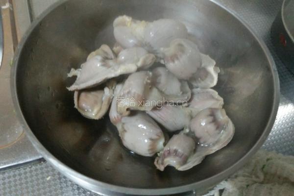 密制卤鸡胗的做法图解4