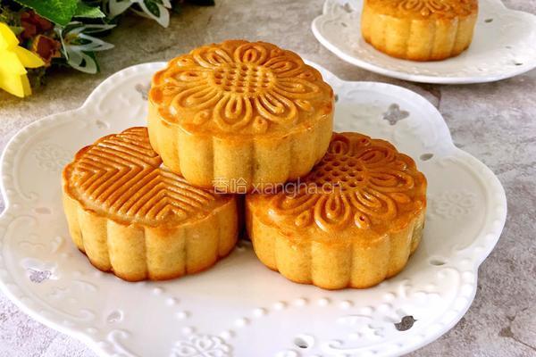 黄莲蓉月饼的做法图解19