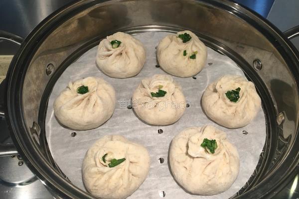 青菜大肉包的做法图解12