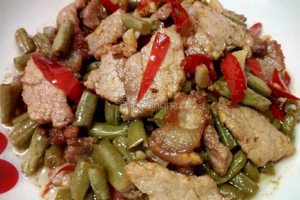 酸豆角炒肉的做法图解9