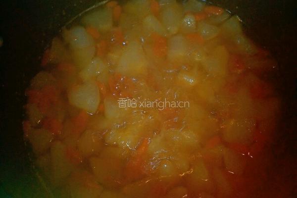 蜂蜜水果茶的做法图解5