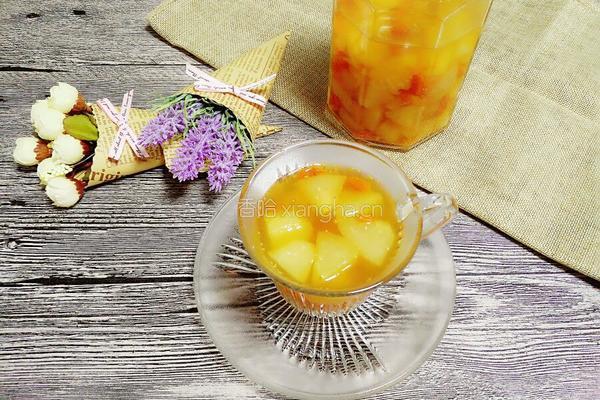 蜂蜜水果茶的做法图解7