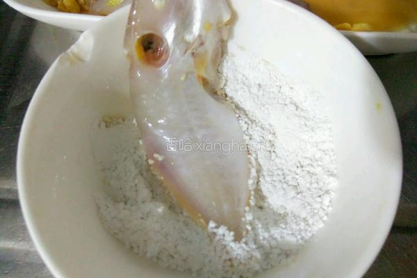 干炸扒皮鱼的做法图解5
