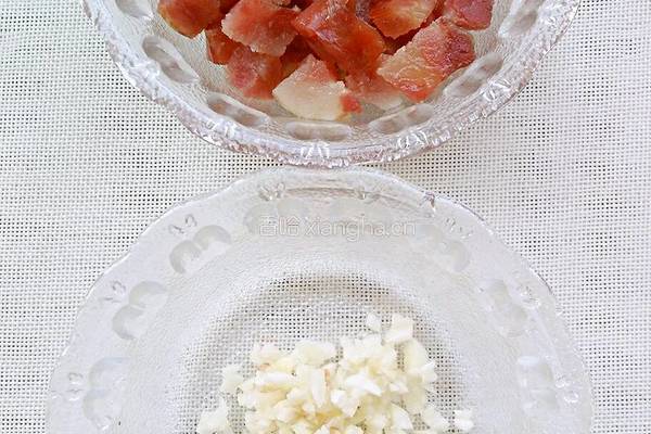 腊肠丁炒四季豆的做法图解4
