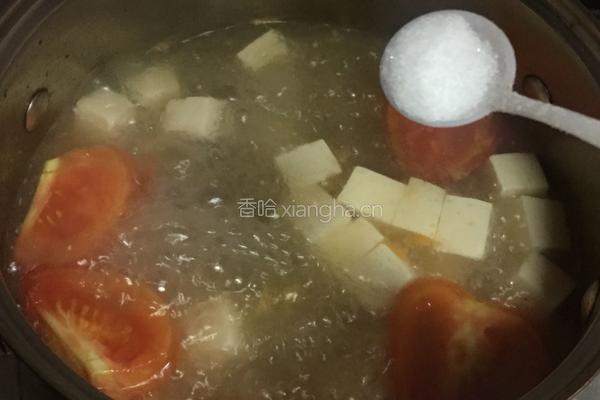番茄豆腐排骨汤的做法图解6