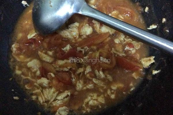 番茄鸡蛋捞面的做法图解4