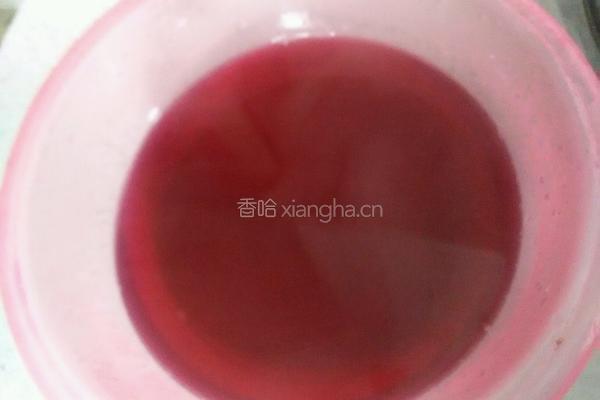 紫色苋菜汁凉粉的做法图解3