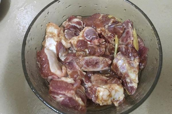 香菇排骨的做法图解6