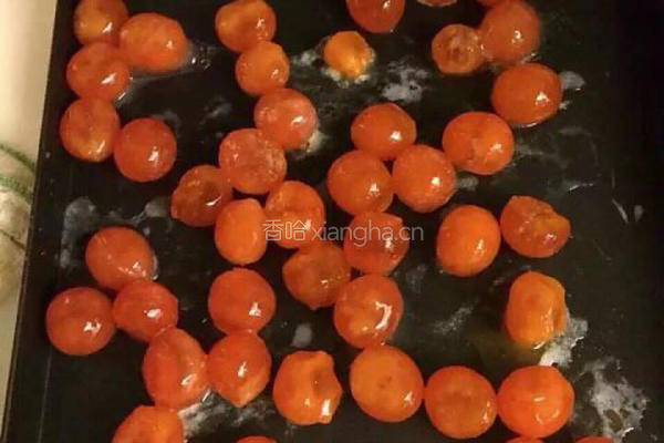 玫瑰豆沙蛋黄酥的做法图解4