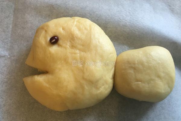 卡通鱼面包的做法图解13