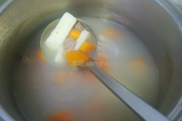 山药胡萝卜牛肉汤的做法图解7
