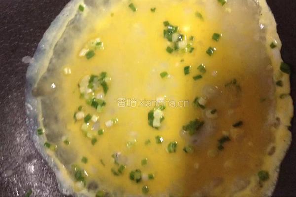 鸡蛋面粉饼的做法图解3