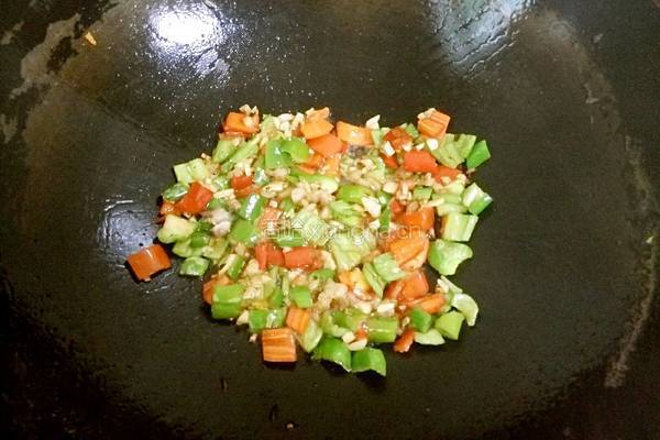 青椒炒豆豉的做法图解4