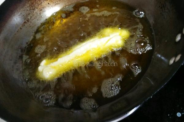 面包机油条的做法图解9