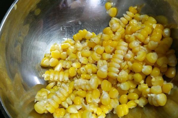 玉米粒饼的做法图解1