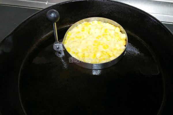 玉米粒饼的做法图解4
