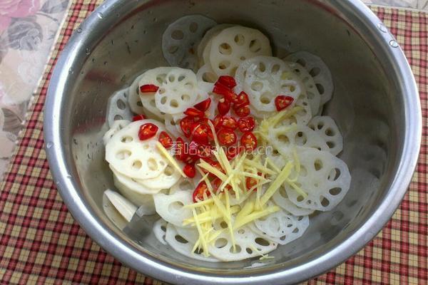 炝莲菜的做法图解6