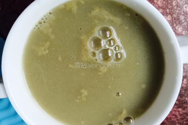 绿豆浆的做法图解5
