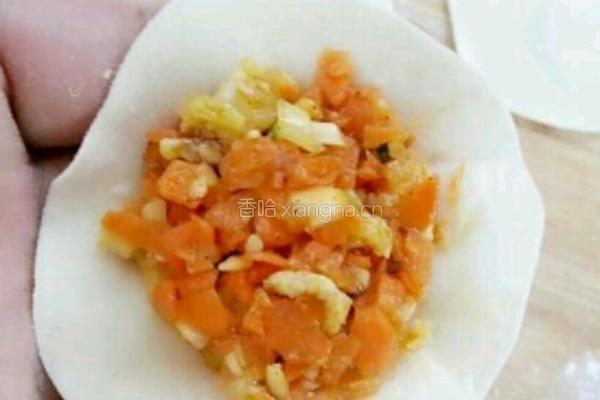 胡萝卜鸡蛋饺子的做法图解14