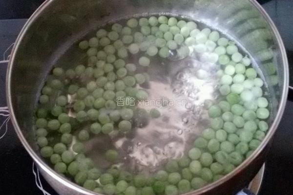 青豆泥的做法图解1