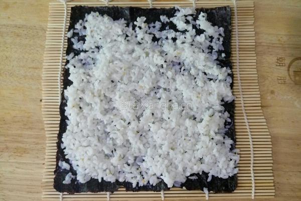 烤鸡肉寿司卷的做法图解12