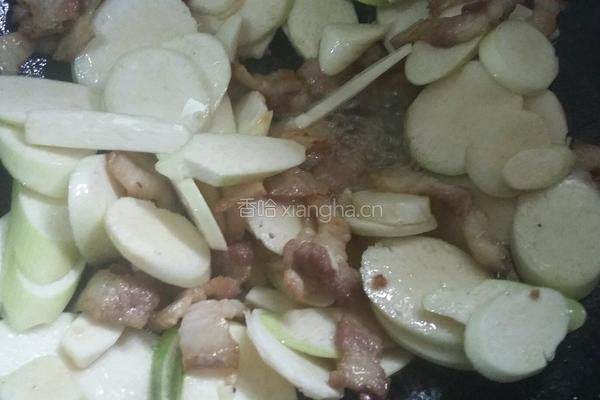 水笋炒肉的做法图解5