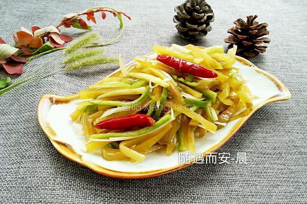 凉拌榨菜丝的做法图解12
