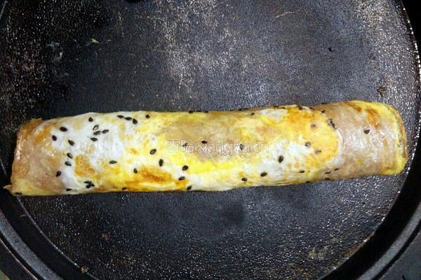 杂粮煎饼的做法图解11