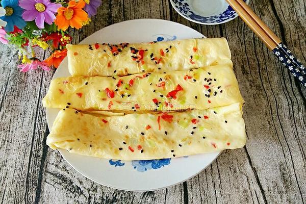 鸡蛋烙饼的做法图解8