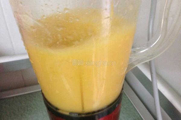 芒果香蕉果汁的做法图解7