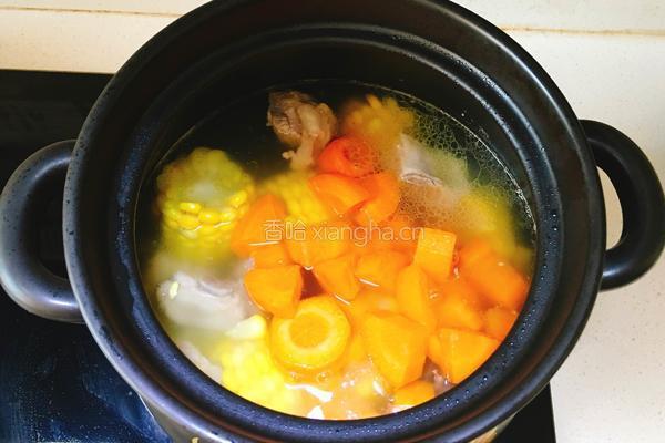 排骨炖红萝卜的做法图解8