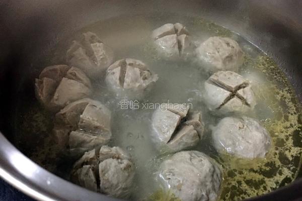 正宗潮汕牛肉丸汤的做法图解5