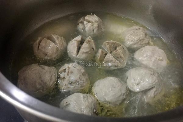 正宗潮汕牛肉丸汤的做法图解7
