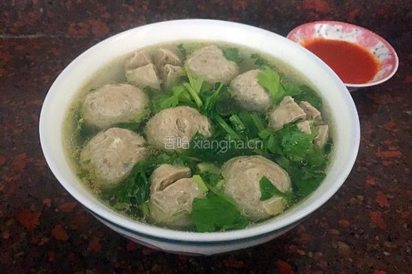 正宗潮汕牛肉丸汤的做法图解11