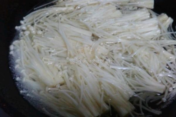黄瓜金针菇的做法图解3