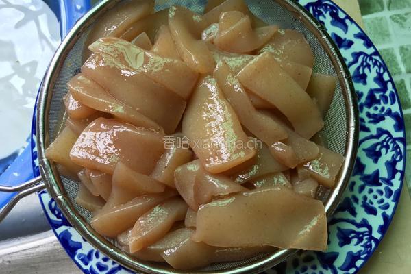 家常炒魔芋豆腐的做法图解6