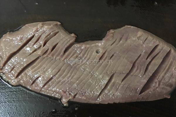 腰花汤的做法图解4