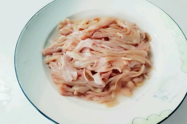 鲜椒鸭肠的做法图解2